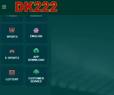 How to register dk222 game via website