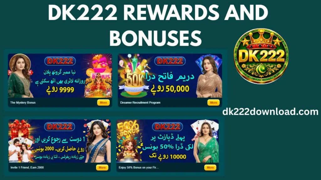 Dk222 Game Rewards and Bonuses