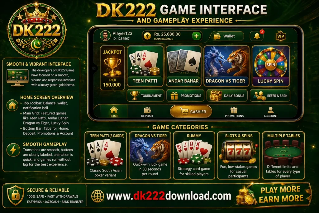 dk222 gameplay